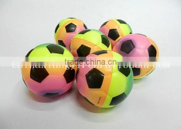 color coconut PU foam Ball High quality children toy balls Soft anti stress ball
