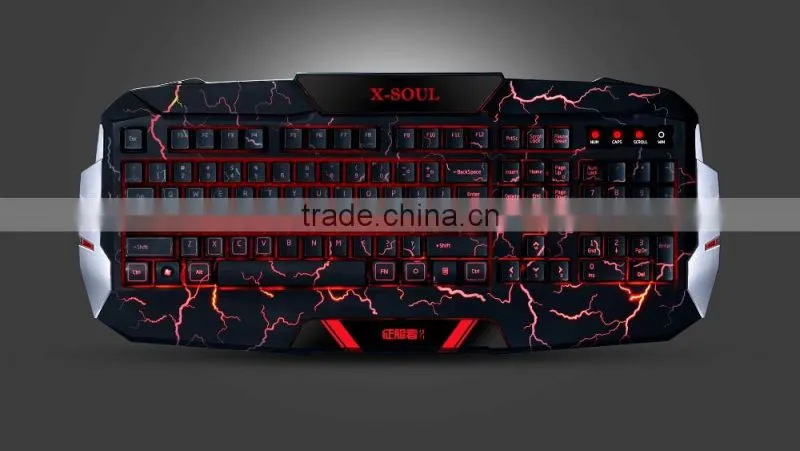 crack versions profrssional backlit programmable gaming keyboard gamer for net bar