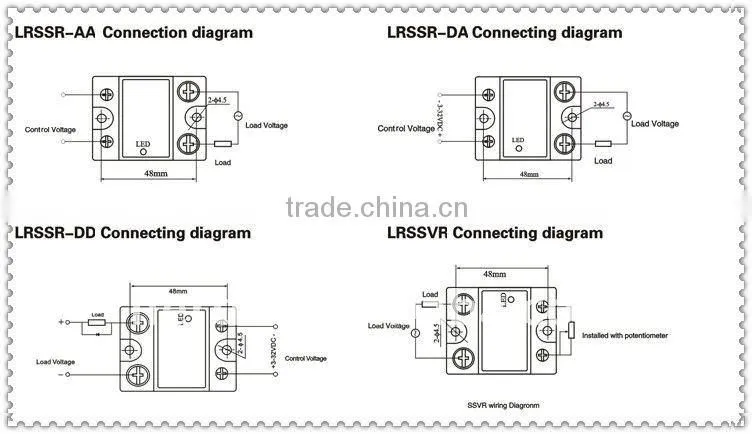 SSR 5A/SSR10A/SSR 20A/SSR 30A/SSR 40A/SSR 50A/SSR 60A/SSR 80A/SSR 100A