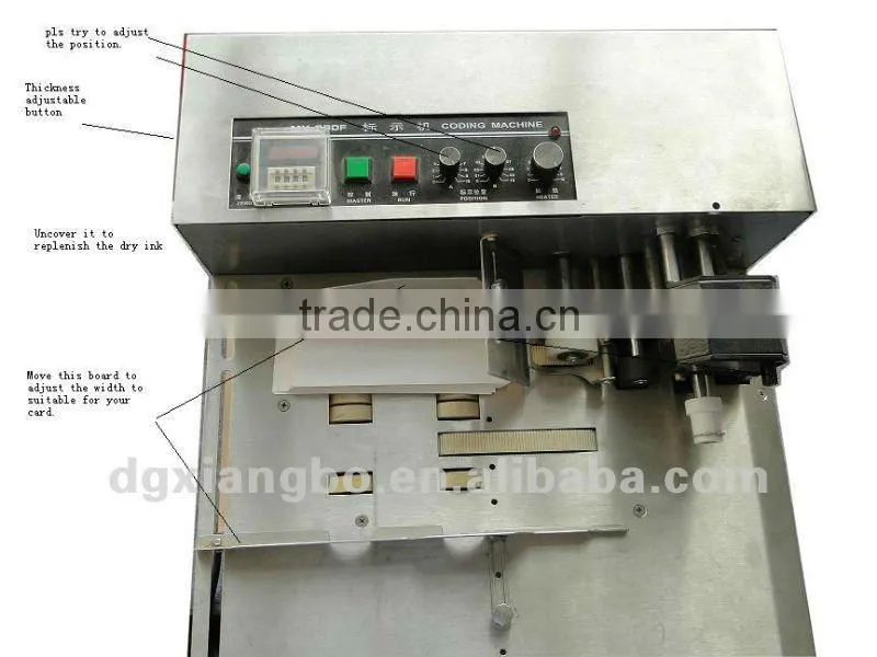 MY-380F Continous Ink-jet Printing Machine For Cards,Paper