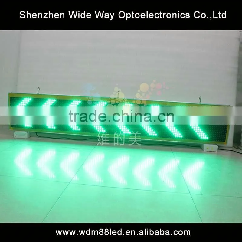 Road safety High bright Variable green red LED traffic led screen display out door