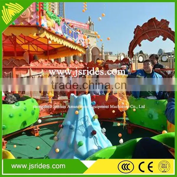 Best selling amusement equipment spray ball car ride for fun