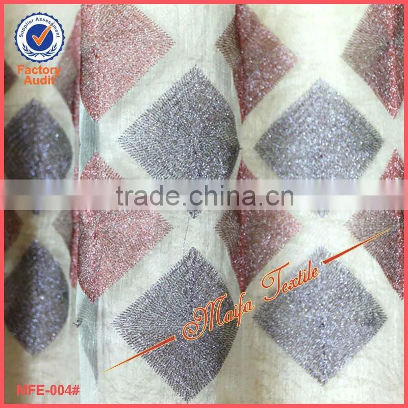On Sale!2 Layers!Embroidered High Quality Readymade Sheer Curtain
