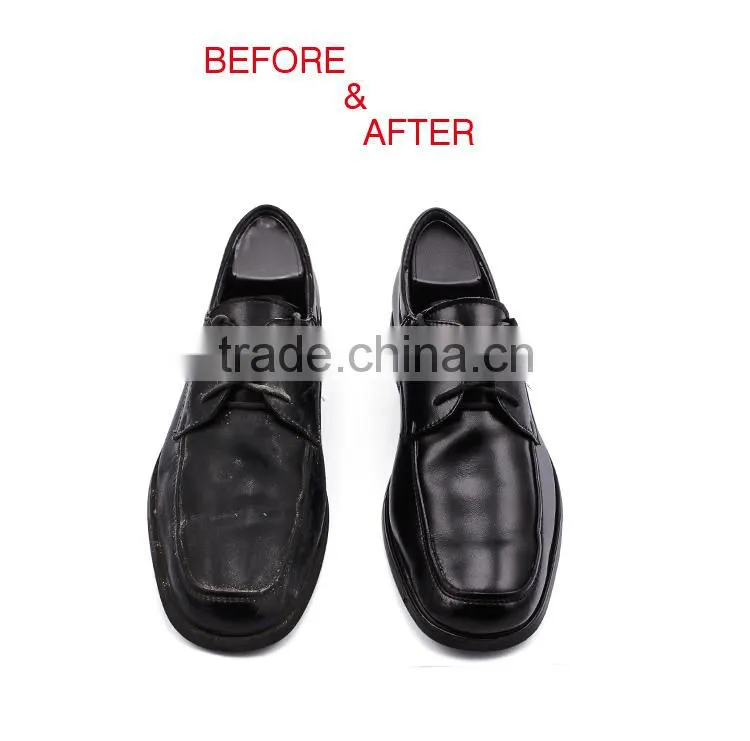 Nourishing and protecting two faces instant shoe shiners