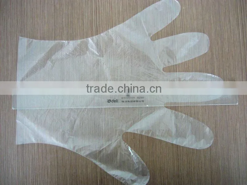 CE Approved HDPE / LDPE Disposable Safety PE Glove