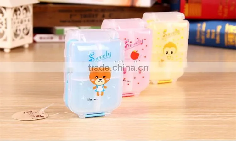 Top Grade Hot Selling Waterproof Plastic Pill Box With Lid