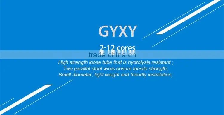 unitube non-armored fiber optics cable singlemode outdoor 4-core
