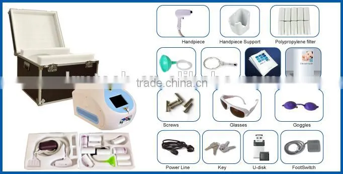 High power 808nm diode laser epilation desktop machine permanent hair removal laser diode laser