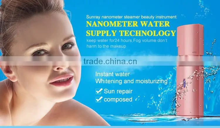 2016 new electric USB rechargeable handy facial nano mist spray