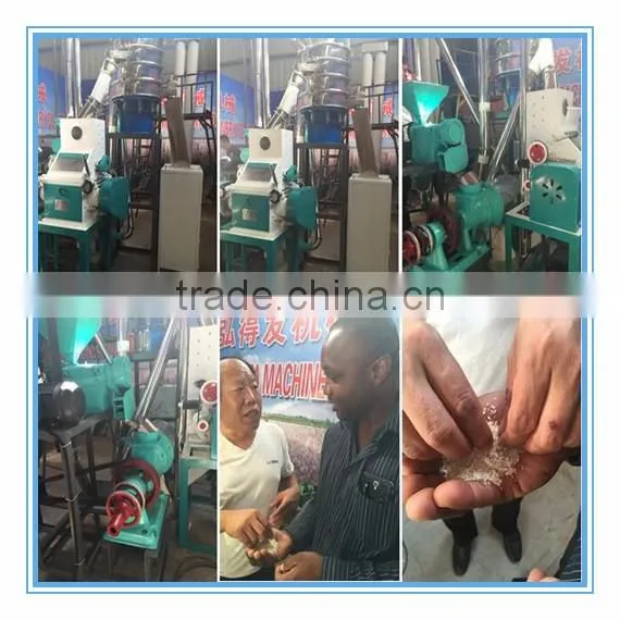 Super fine and white maize flour of corn mill maize milling machine