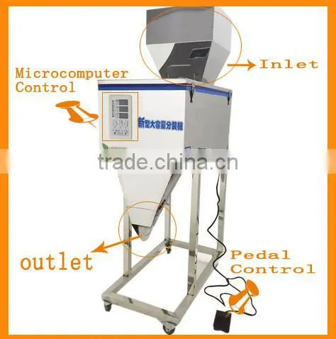 Automatic powder flour rice grain dosing machine