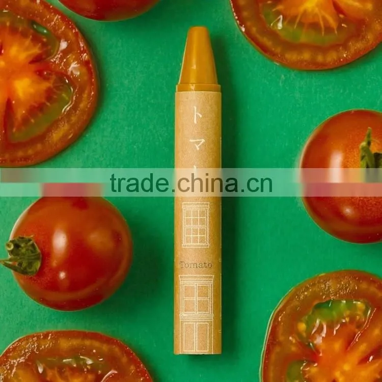 Japanese eco-friendly crayon with natural vegetable colors