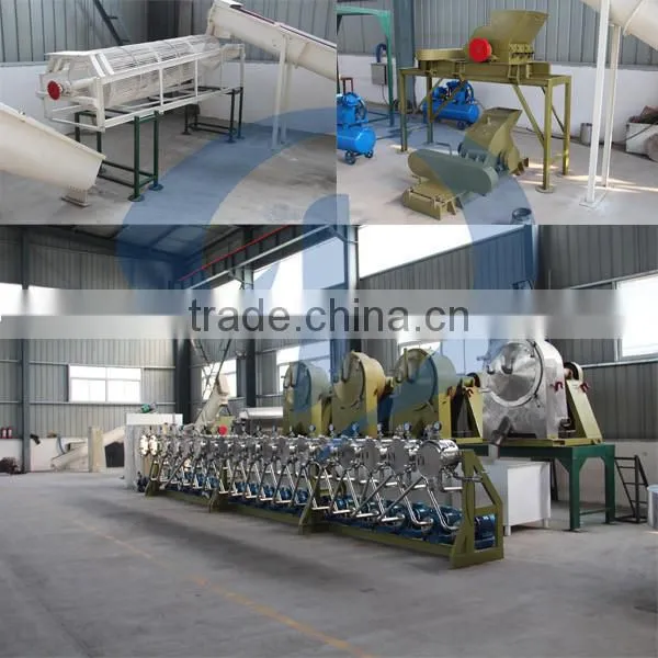 Cassava starch processing machine starch making process
