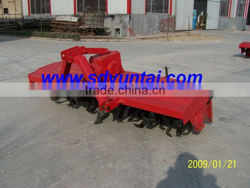 1.8m rotavator with middle gear drive structure