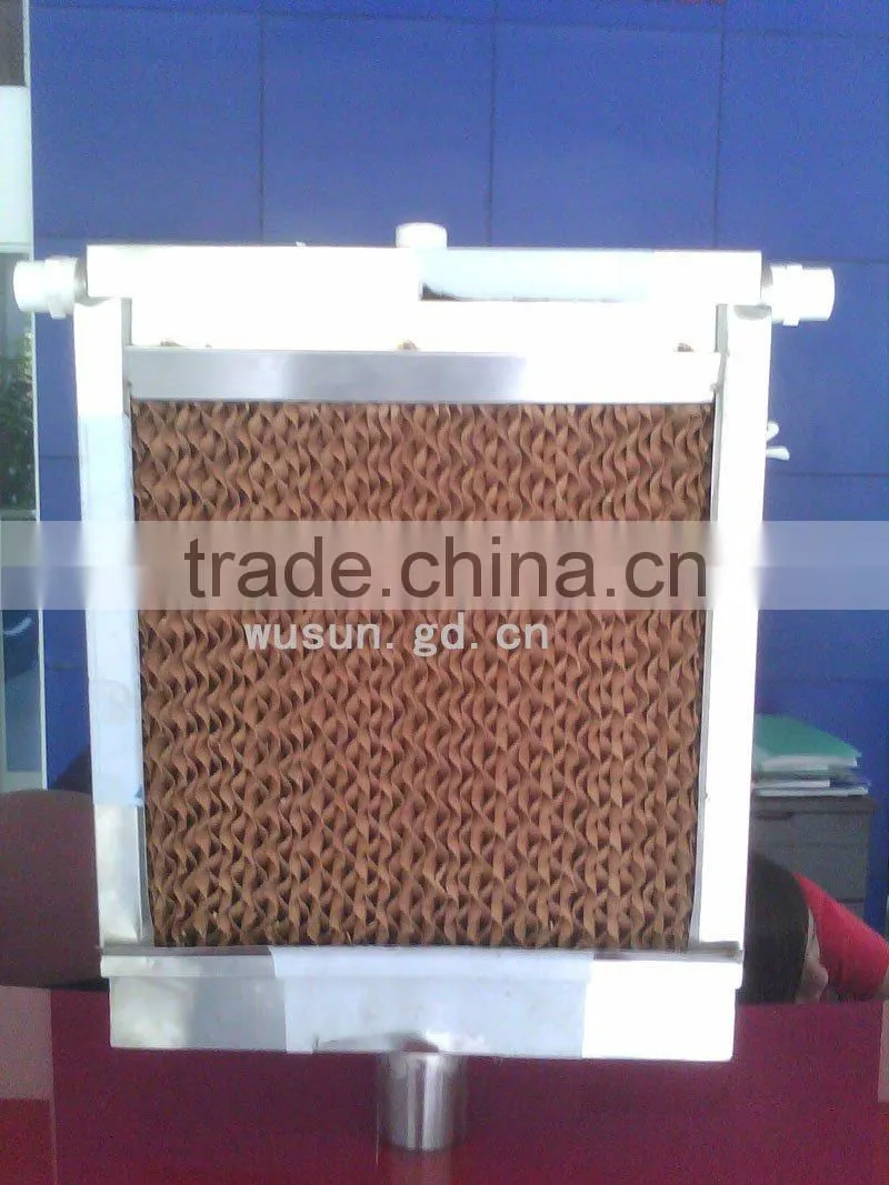 evaporative cooling pad with aluminium alloy frame