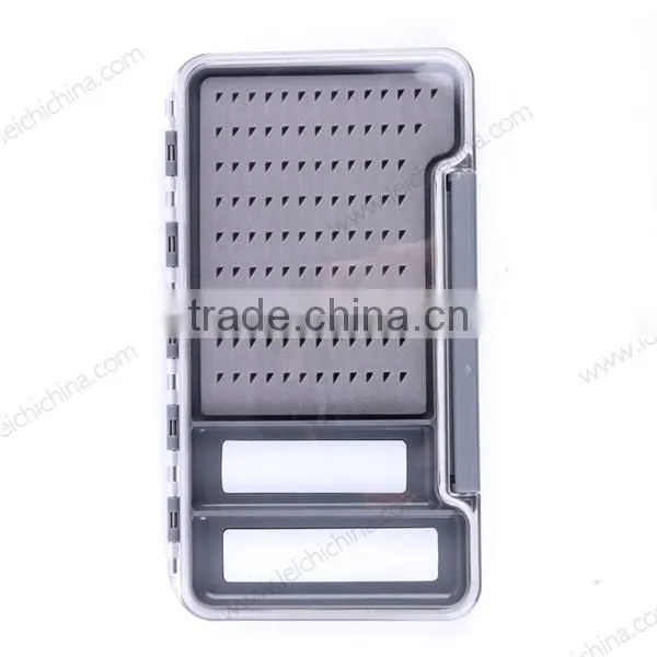 waterproof slim magnetic plastic fly box