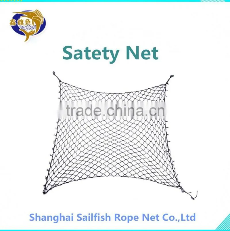 Factory supply 6mm plastic nylon mesh net safety netting