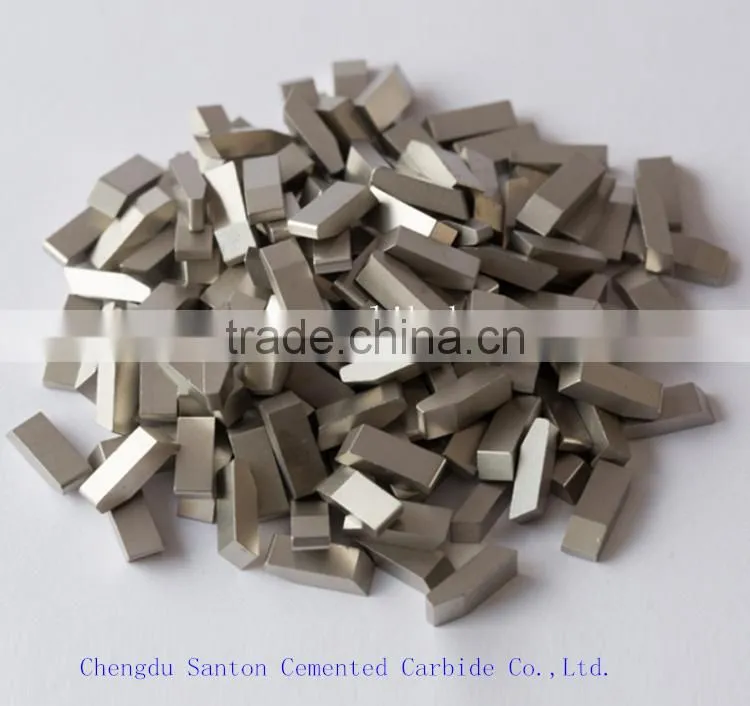 Tungsten Carbide YG6 saw teeth tips for cutting wood,aluminum