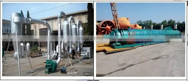 30 years manufacturer 300kg/h jute sticks charcoal making machine