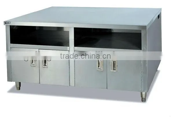 KFC worktable with cup dispenser
