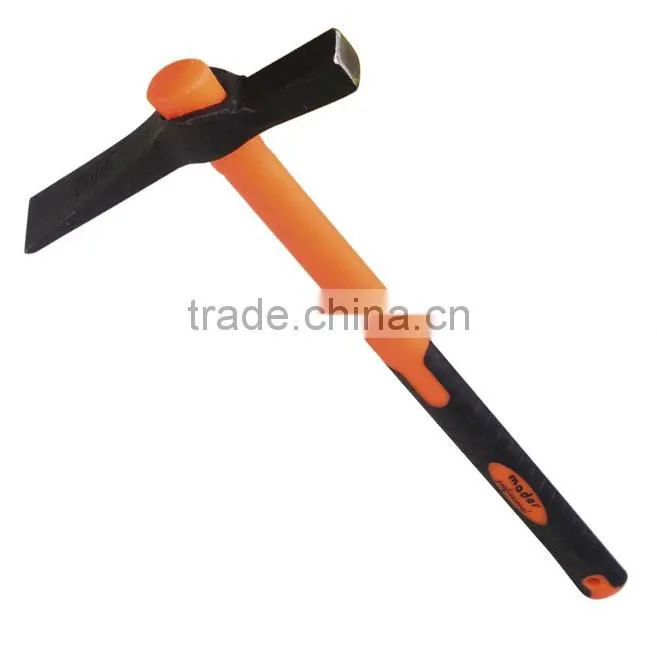 pp coated 65% pickaxe with fiberglass handle