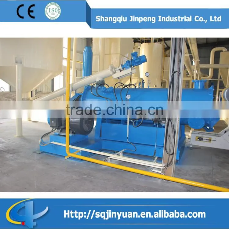 Latest Design Fully Automatic Waste Tyre Pyrolysis Carbon Black Granule Machine
