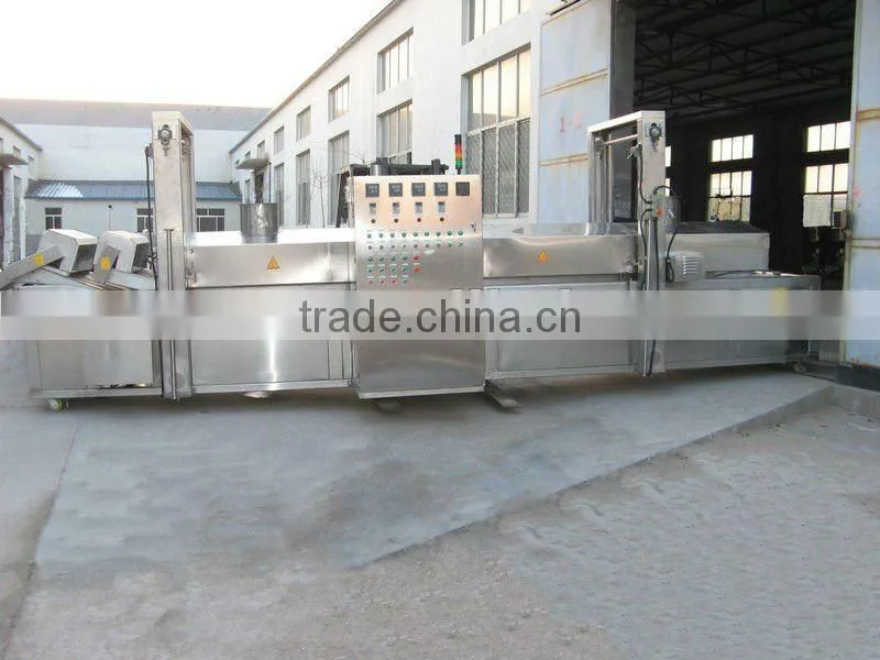 Automatic Frying Machine for Chicken Nugget