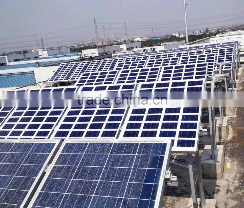 Brand protection roof grid-tied solar home power system