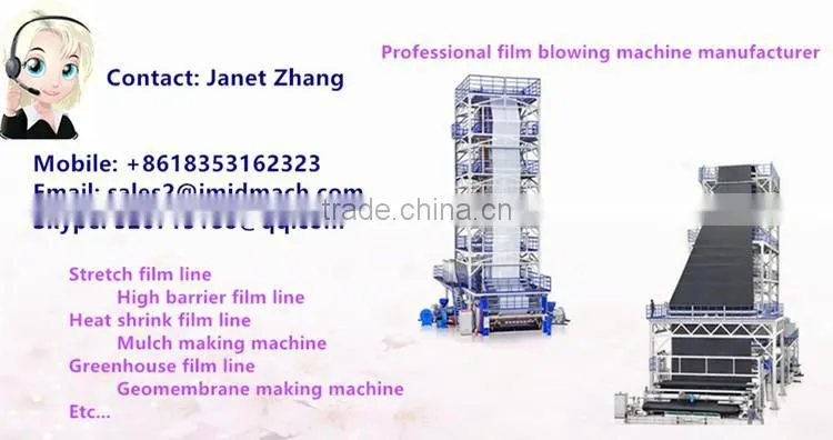 Blown type high barrier film production machine