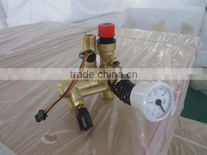 Pressure release valve of gas boiler
