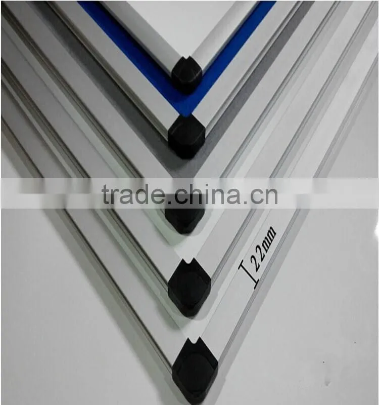 Color anodised powder coated black board aluminum profile