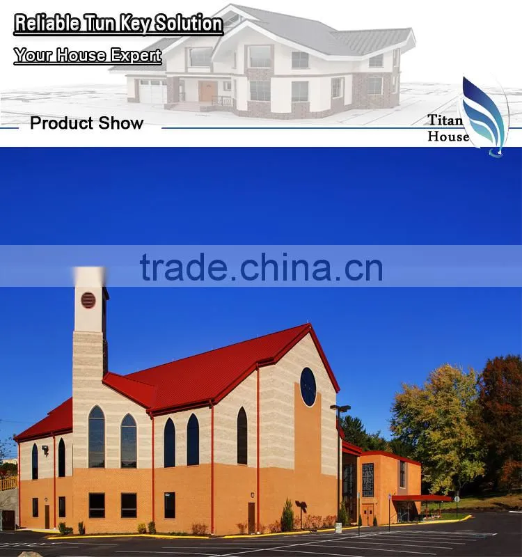 Australia Standard High Quality Fabricated Church Buildings