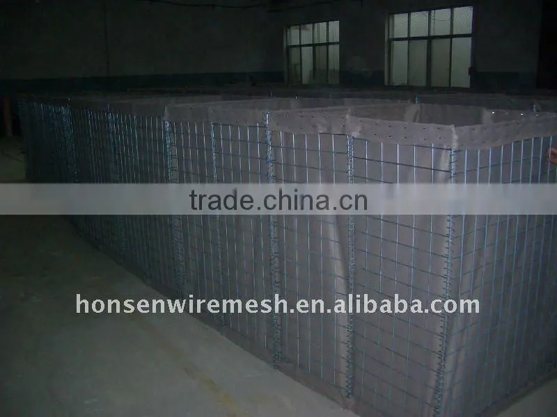 hesco/hesco concertainer/hesco blast wall/hesco bastion/hesco barrier (15 years factory)