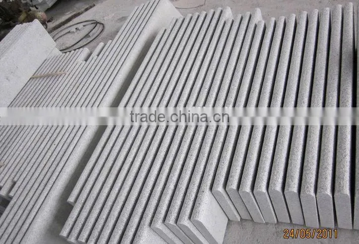outdoor stone steps risers G603 granite stairs