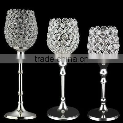 pretty crystal centerpieces votives table lamp