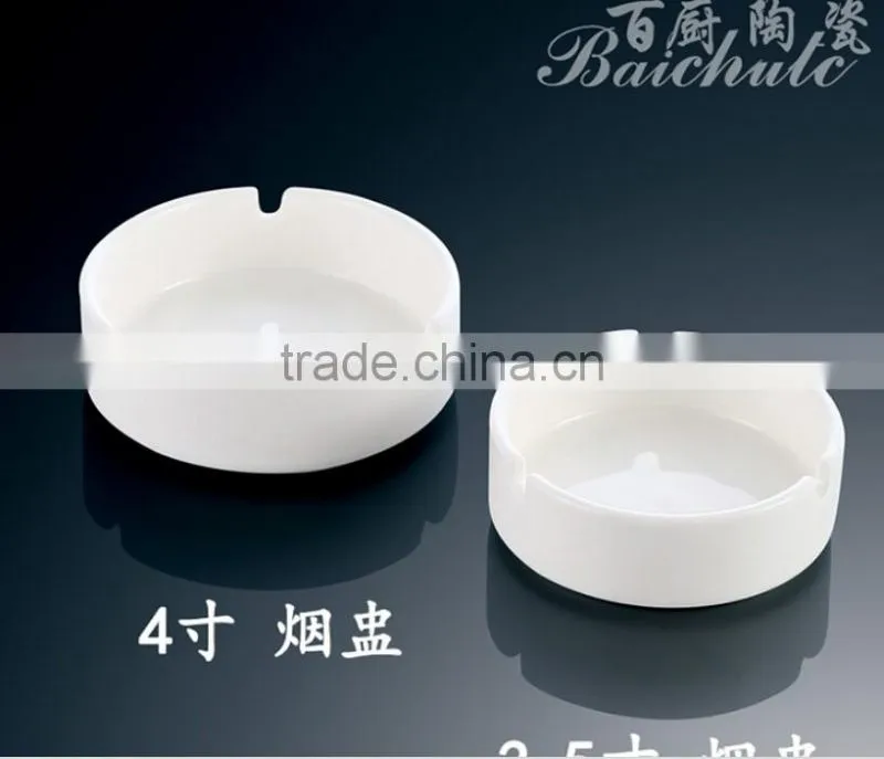 2016Haonai handmade hot sale custom ceramic cigar ashtray