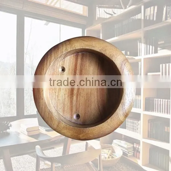 Hot New Products Wooden Crafts Base Pedestal Lamp Base Accept Customize