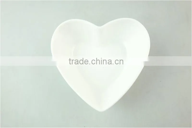 Wholesale cheap white ceramic dinner plate for daily use