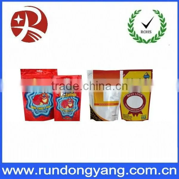 Food Industrial Use and Accept Custom Order aluminum foil food bag with zipper