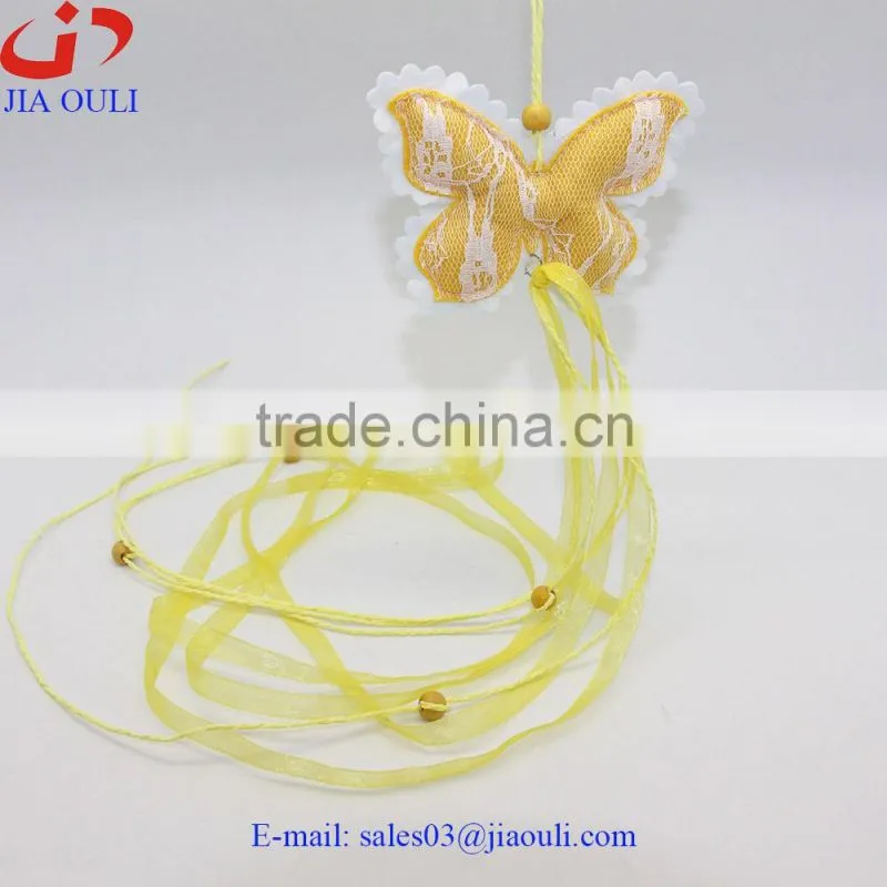 New design valentines day decorations with LED non-woven hanging heart