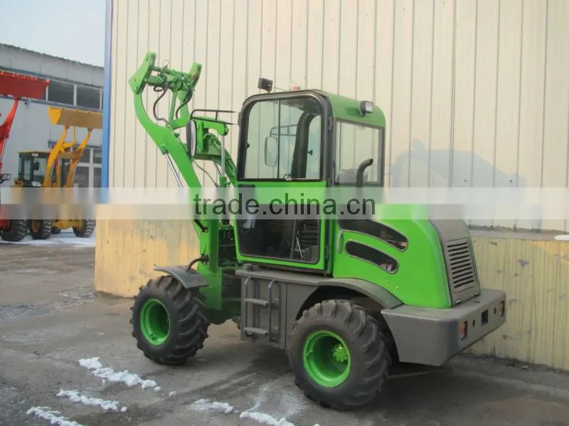 HZM 0.8tmni multifunctional loader zl08 with ce