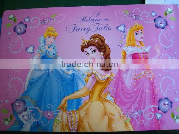plastic carton printing placemat