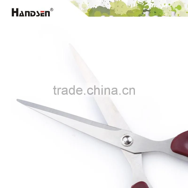 7" plastic PP/ABS handle popular office durable scissors