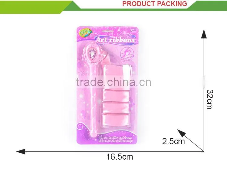 Newest product kids sport set toy rhythmic gymnastics ribbon