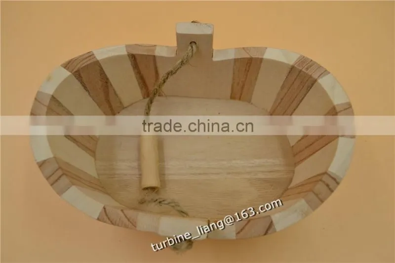 wooden baskets for home