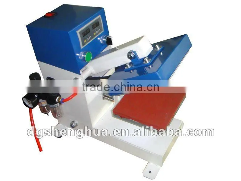 Mini Size Pneumatic Heat Press Machine,logo,banner, t-shirt printing machine(CY-D4)