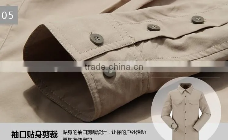 2017 High Quality Breathable Quick dry Hot Selling Anti UV Fishing Shirts