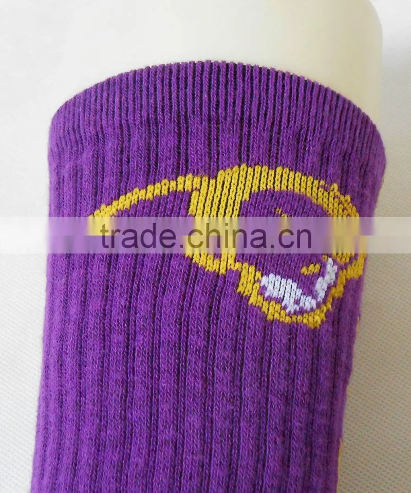 Men custom Dri fit Elite basketball crew socks