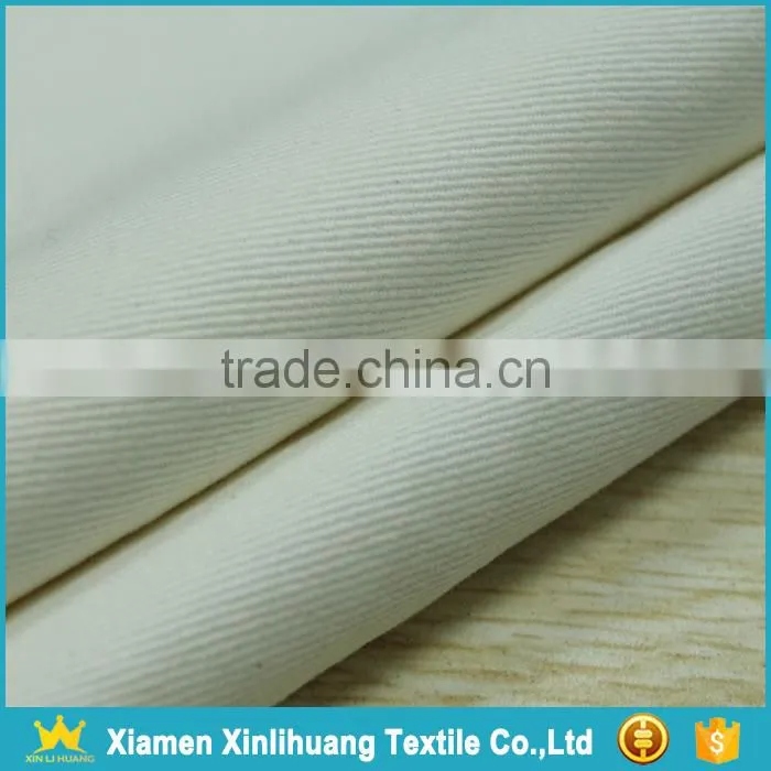2017 New Arrival Plain Dyed Heavy 100% Cotton Twill Fabric used for Pants