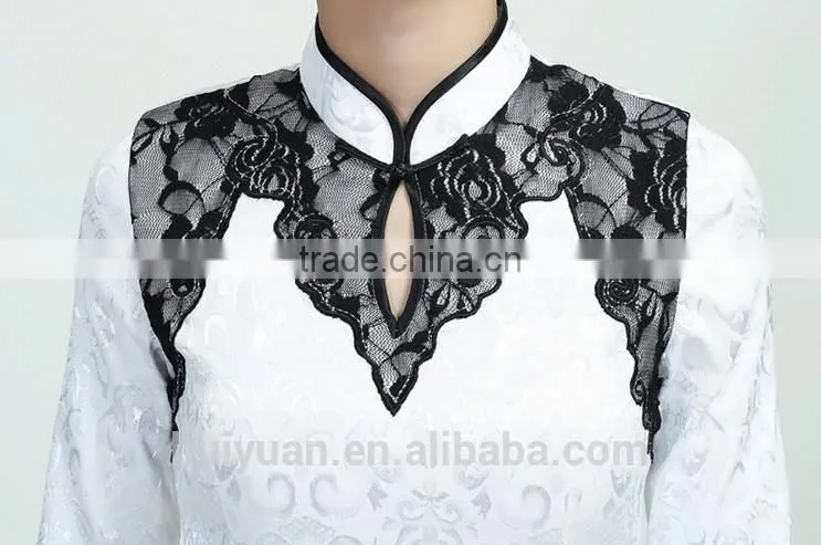 Newest Woman Polyester / Cotton Hotel Reception Uniform